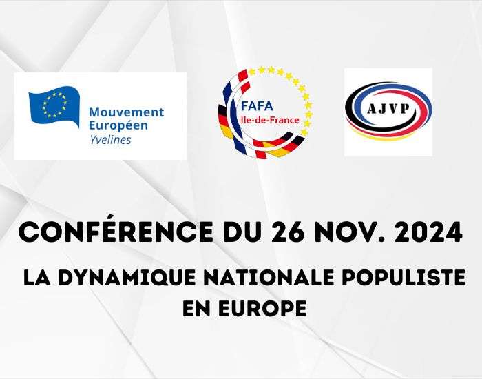 Conférence du 26 novembre 2024 à Versailles